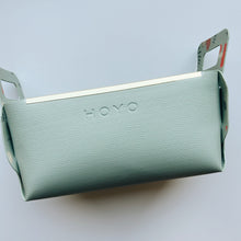 Load image into Gallery viewer, Reversible Origami Tote (mushroom & mint)