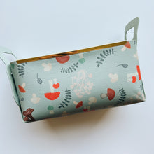 Load image into Gallery viewer, Reversible Origami Tote (mushroom & mint)