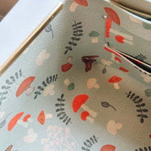 Load image into Gallery viewer, Reversible Origami Tote (mushroom & mint)