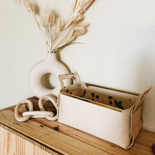 Load image into Gallery viewer, Reversible Origami Tote (strawberry & cream)